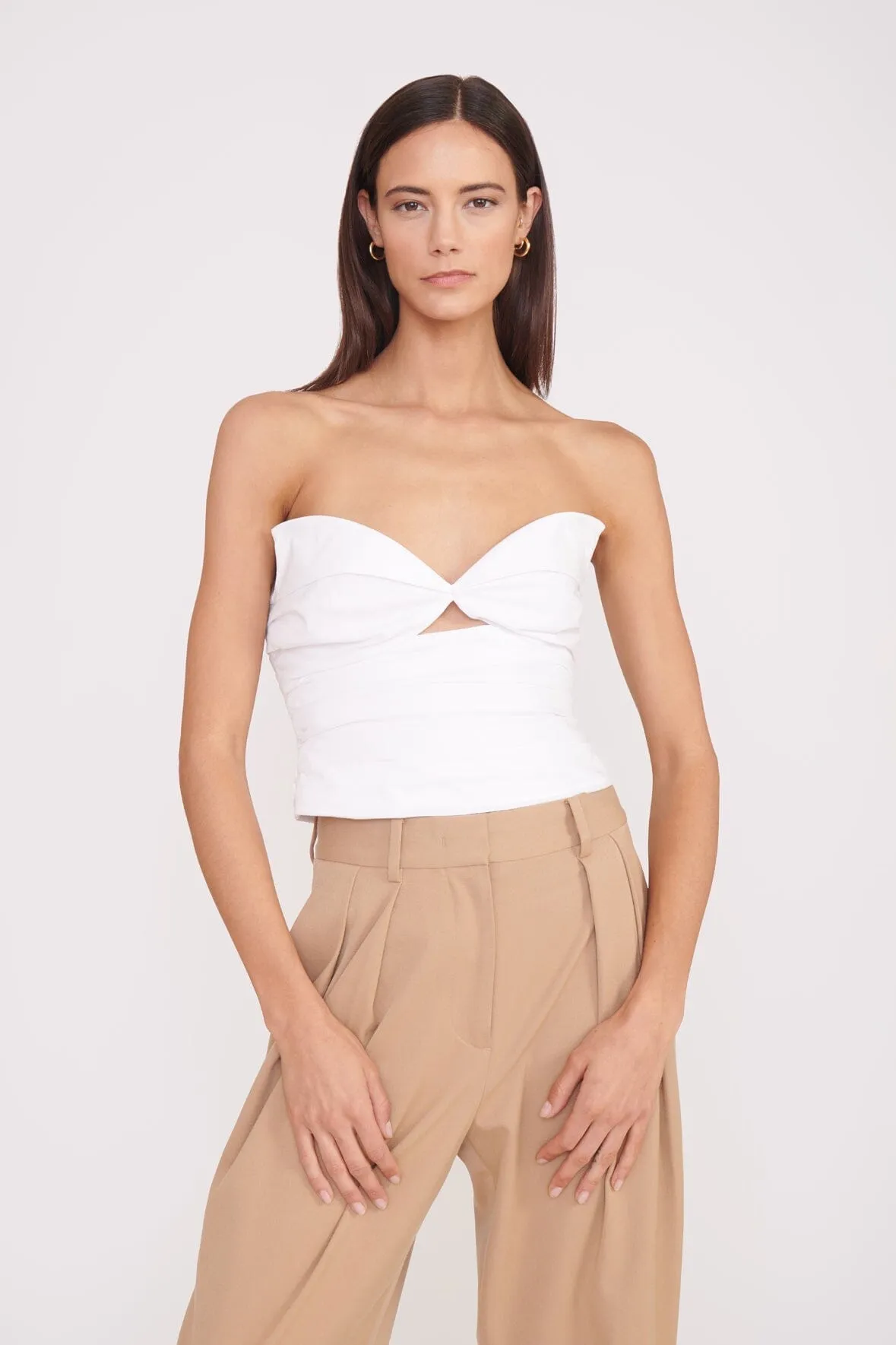 SEDGWICK TOP | WHITE sold by STAUD product image thumbnail 5