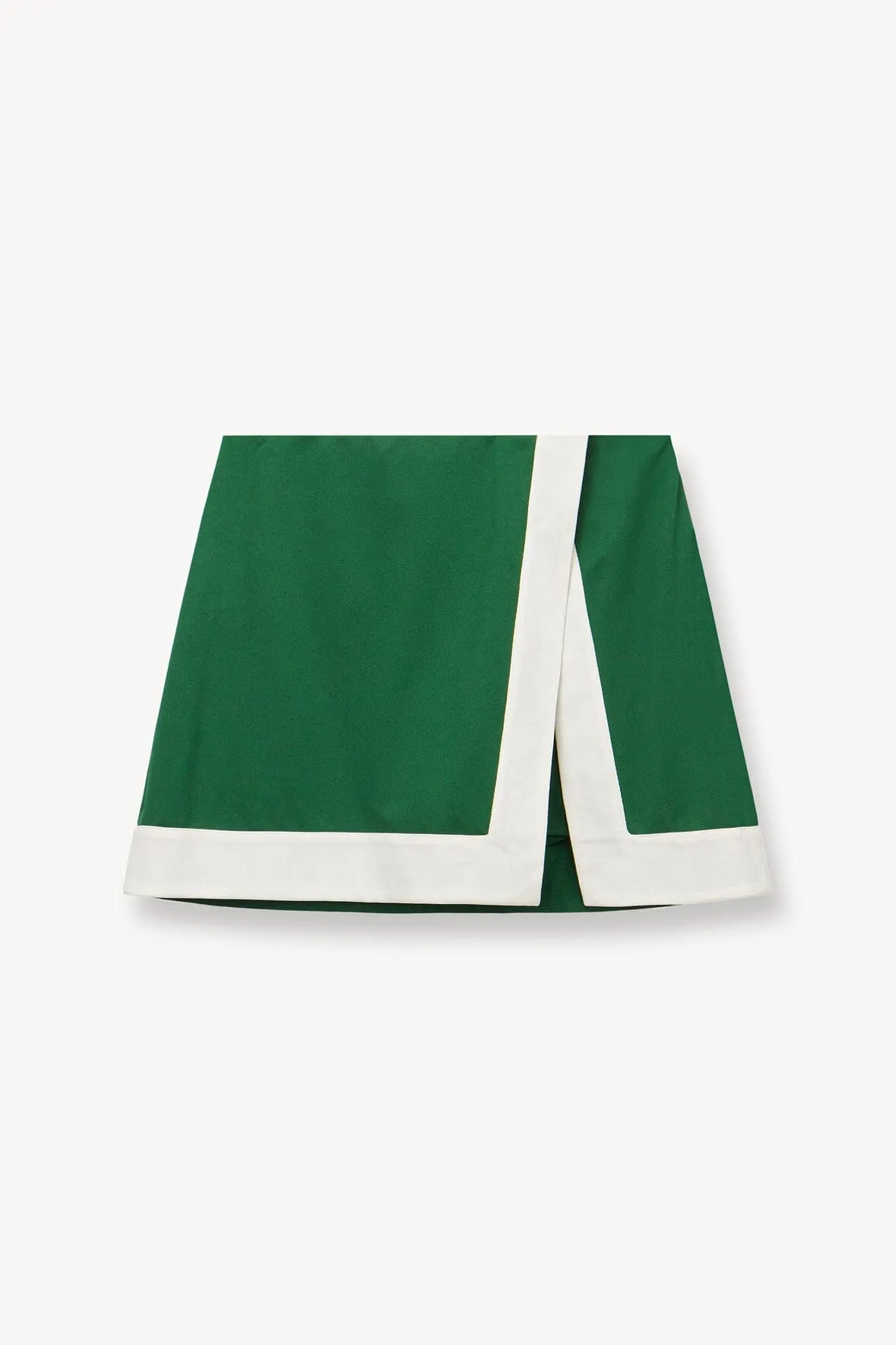 RALLY SKIRT | COURT GREEN IVORY sold by STAUD product image thumbnail 5