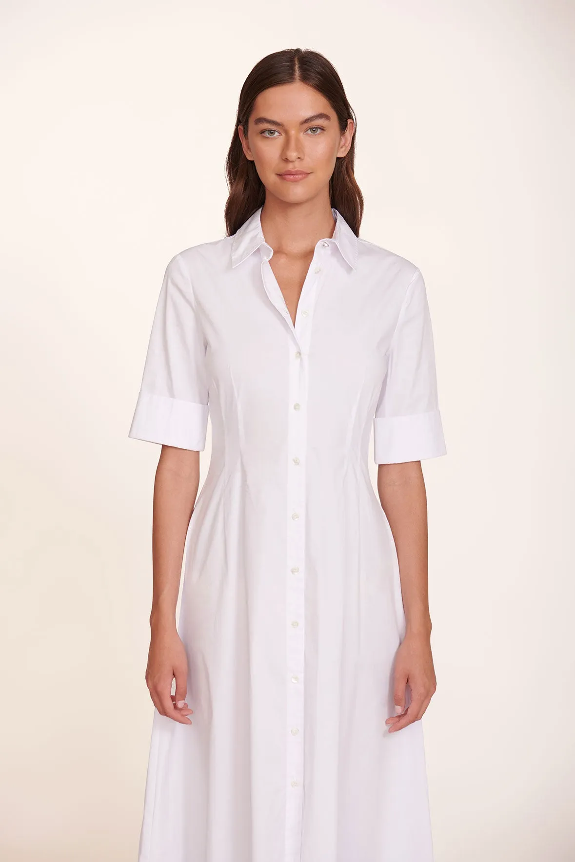 JOAN MAXI DRESS | WHITE sold by STAUD product image thumbnail 4