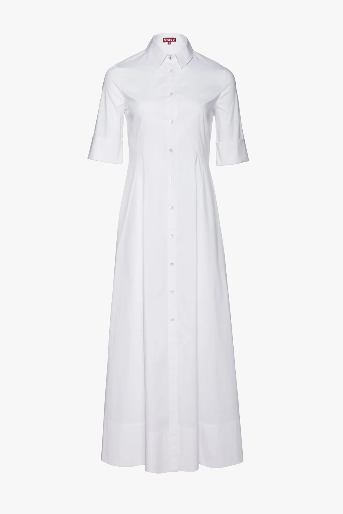 JOAN MAXI DRESS | WHITE sold by STAUD product image thumbnail 5