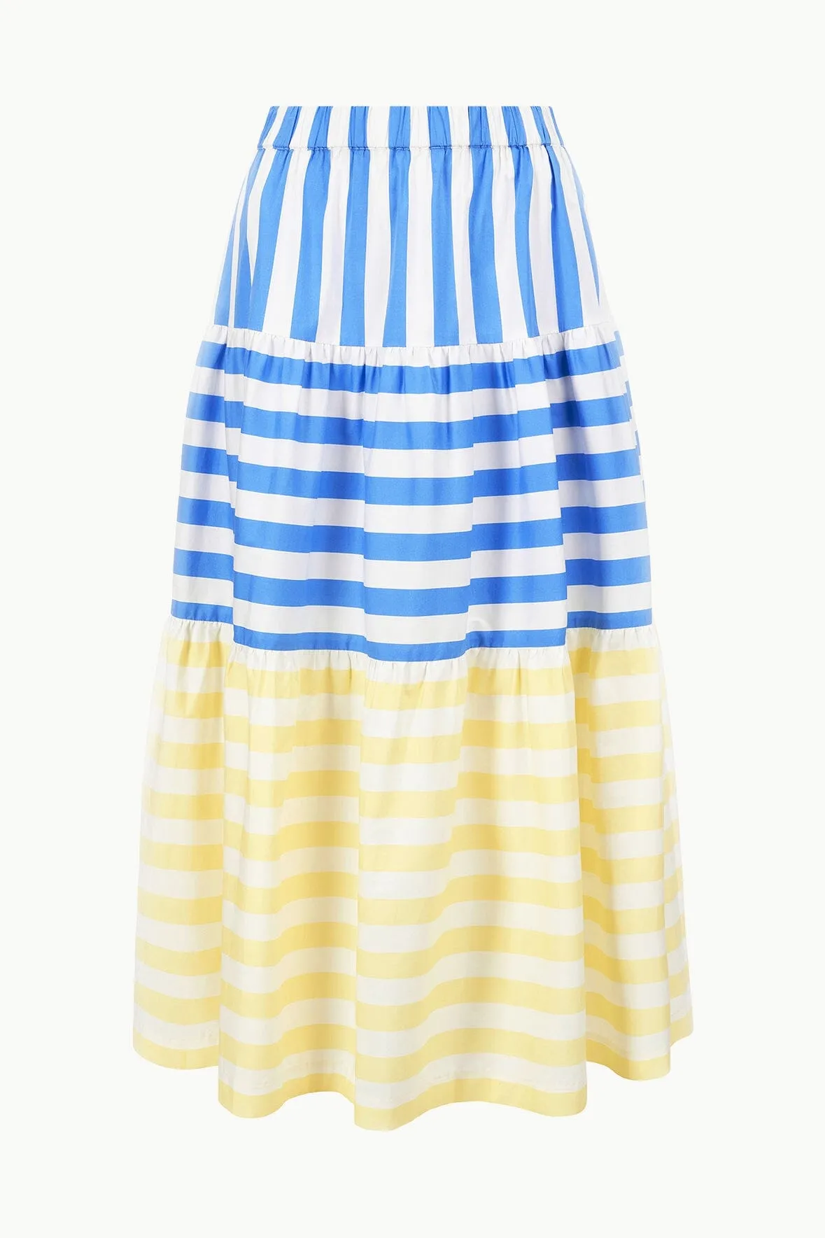 IDALINO SKIRT | BUTTERCUP SEASHORE STRIPE sold by STAUD product image thumbnail 5