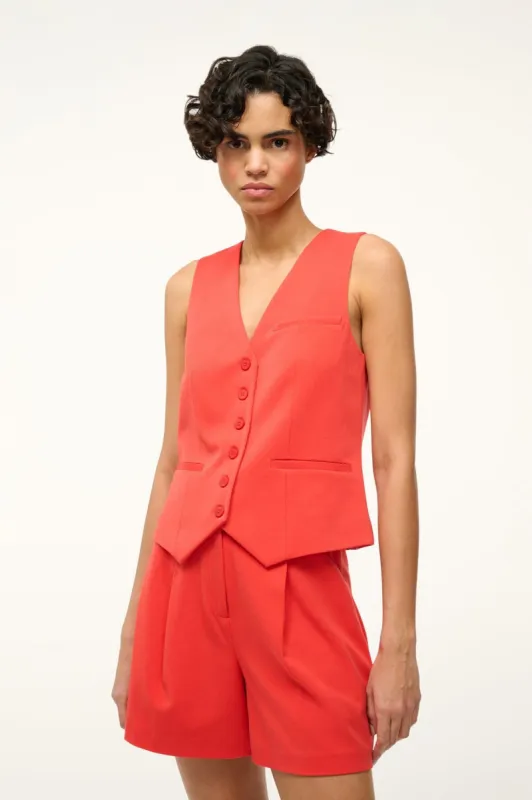 BRETT VEST | TOMATO sold by STAUD