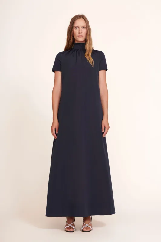 ILANA DRESS | NAVY sold by STAUD