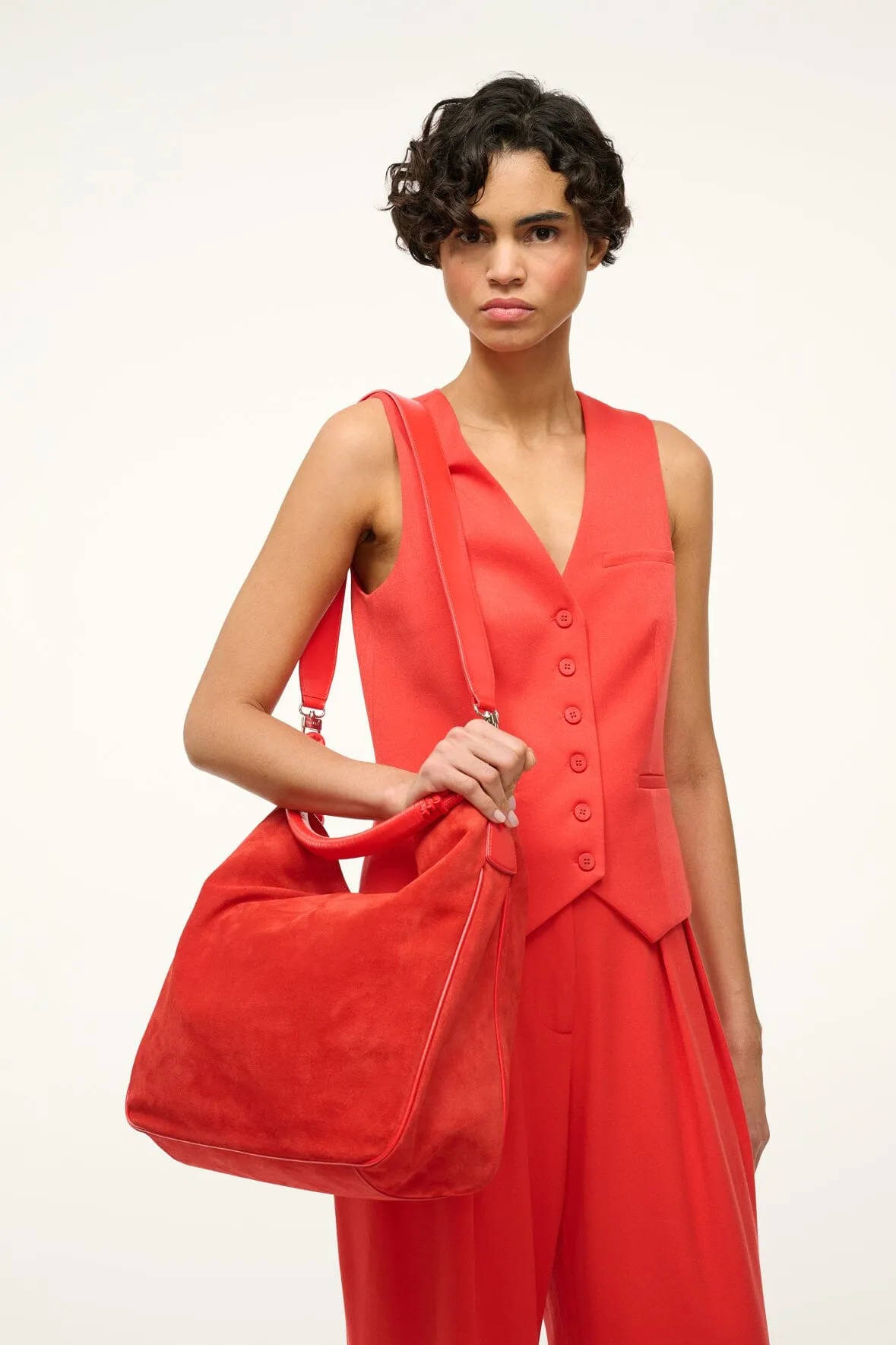 BRETT VEST | TOMATO sold by STAUD product image thumbnail 3