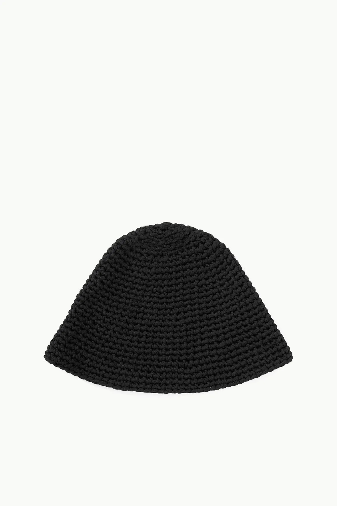 CROCHET HAT | BLACK sold by STAUD product image thumbnail 4
