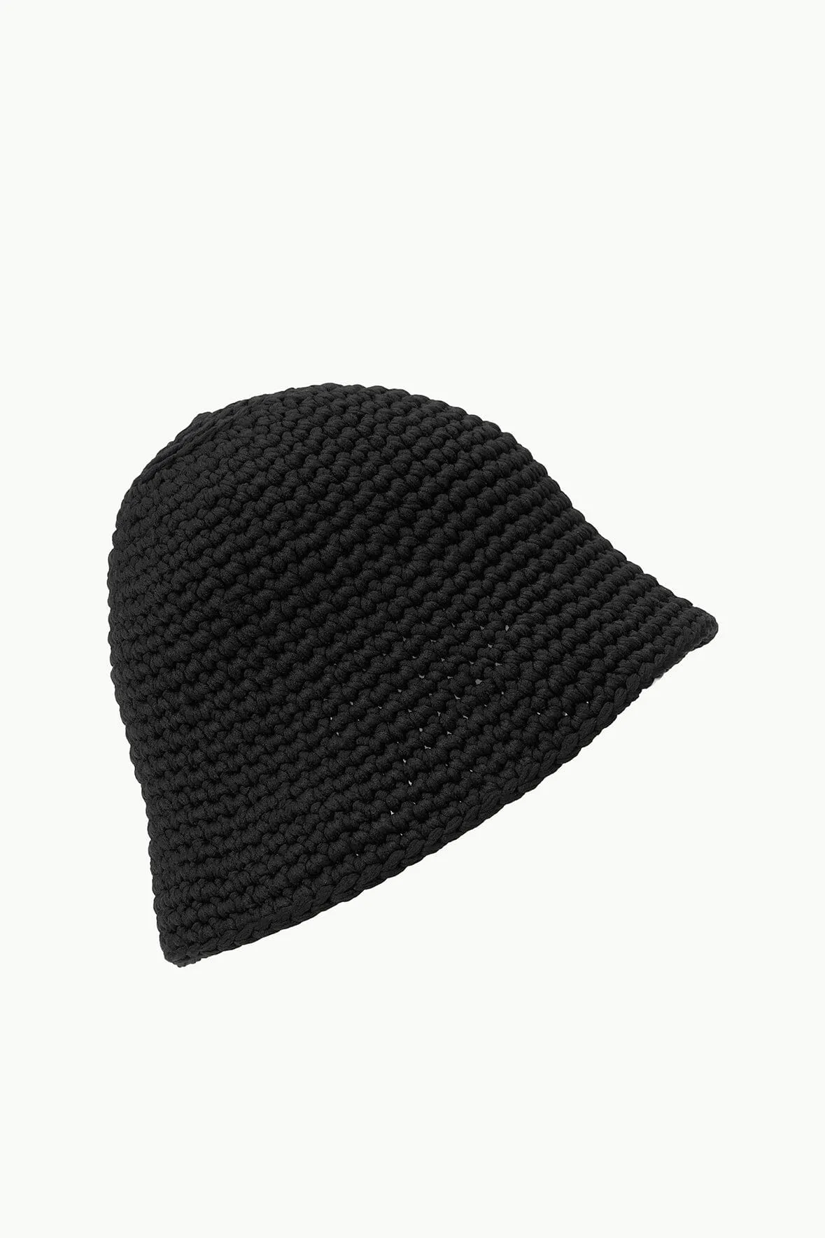 CROCHET HAT | BLACK sold by STAUD product image thumbnail 2
