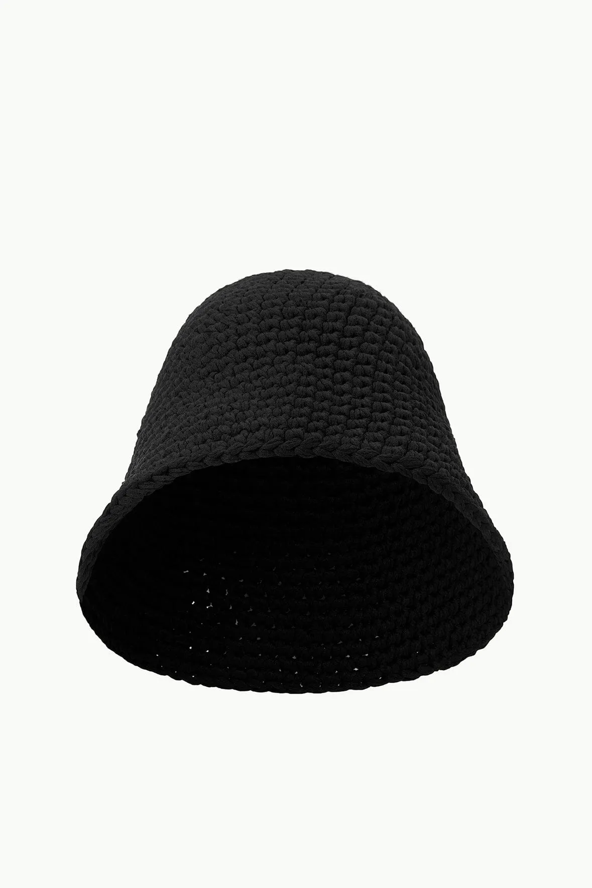 CROCHET HAT | BLACK sold by STAUD product image thumbnail 3