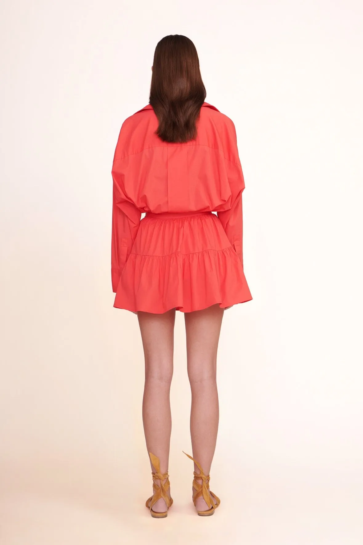 MINI SEA SKIRT | HIBISCUS sold by STAUD product image thumbnail 3