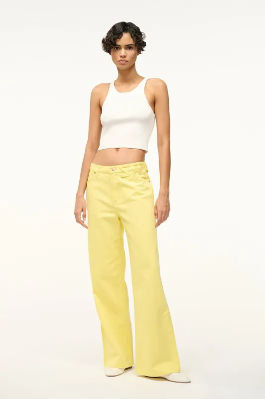 STAUD + WRANGLER THE LOOSE JEAN | YELLOW sold by STAUD