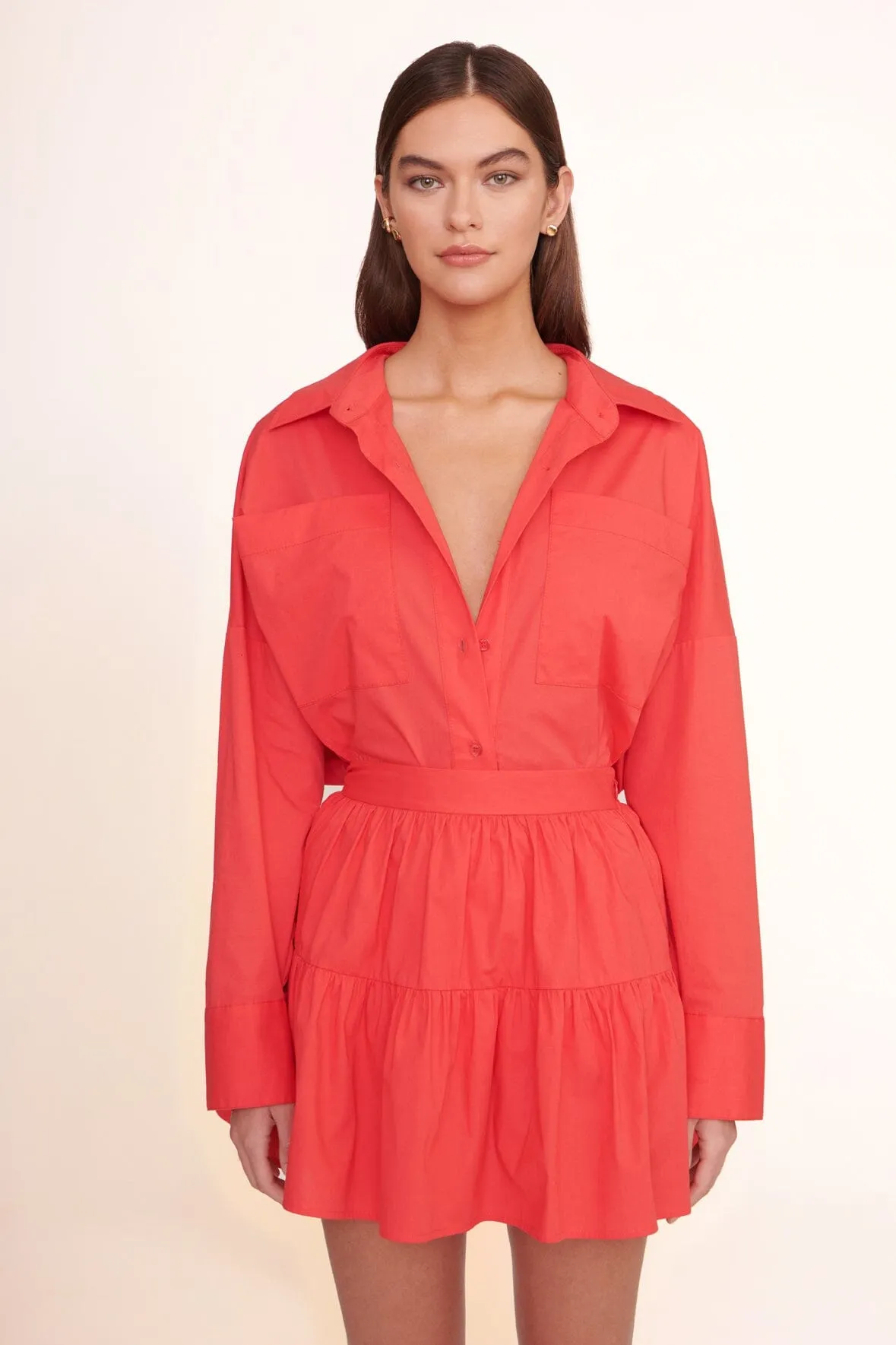 MINI SEA SKIRT | HIBISCUS sold by STAUD product image thumbnail 4