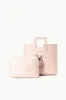 CUSTOM SHIRLEY LEATHER BAG | BLUSH sold by STAUD