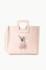 CUSTOM SHIRLEY LEATHER BAG | BLUSH sold by STAUD