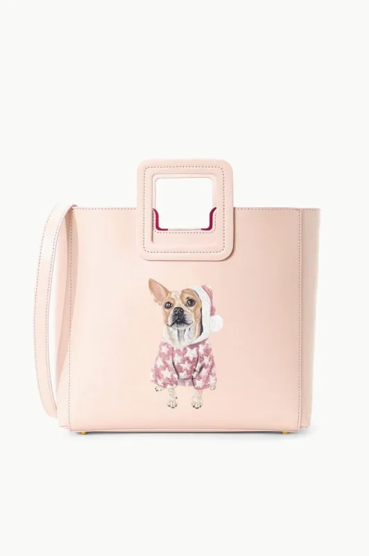 CUSTOM SHIRLEY LEATHER BAG | BLUSH sold by STAUD