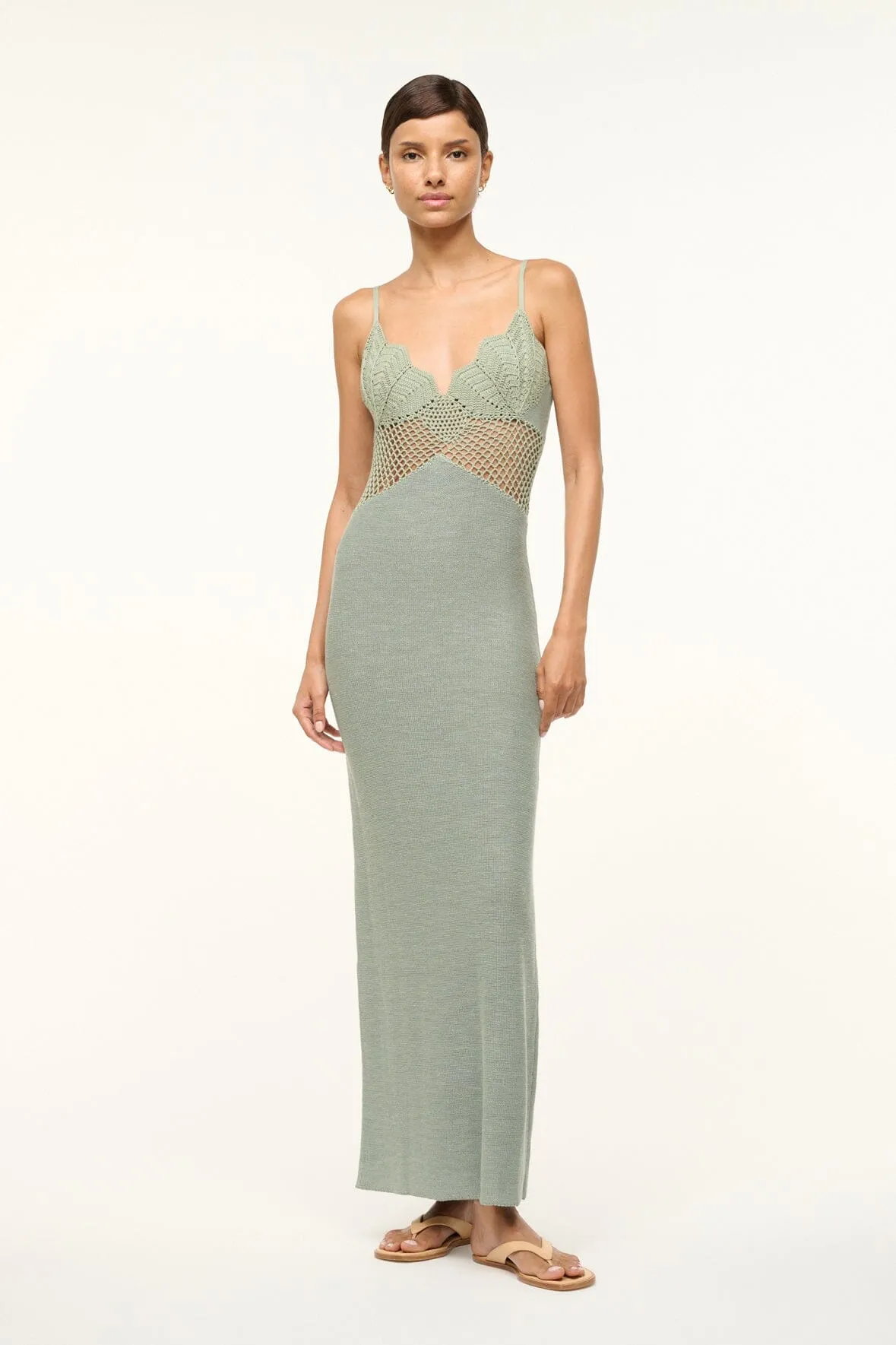 TARA DRESS | JADE sold by STAUD