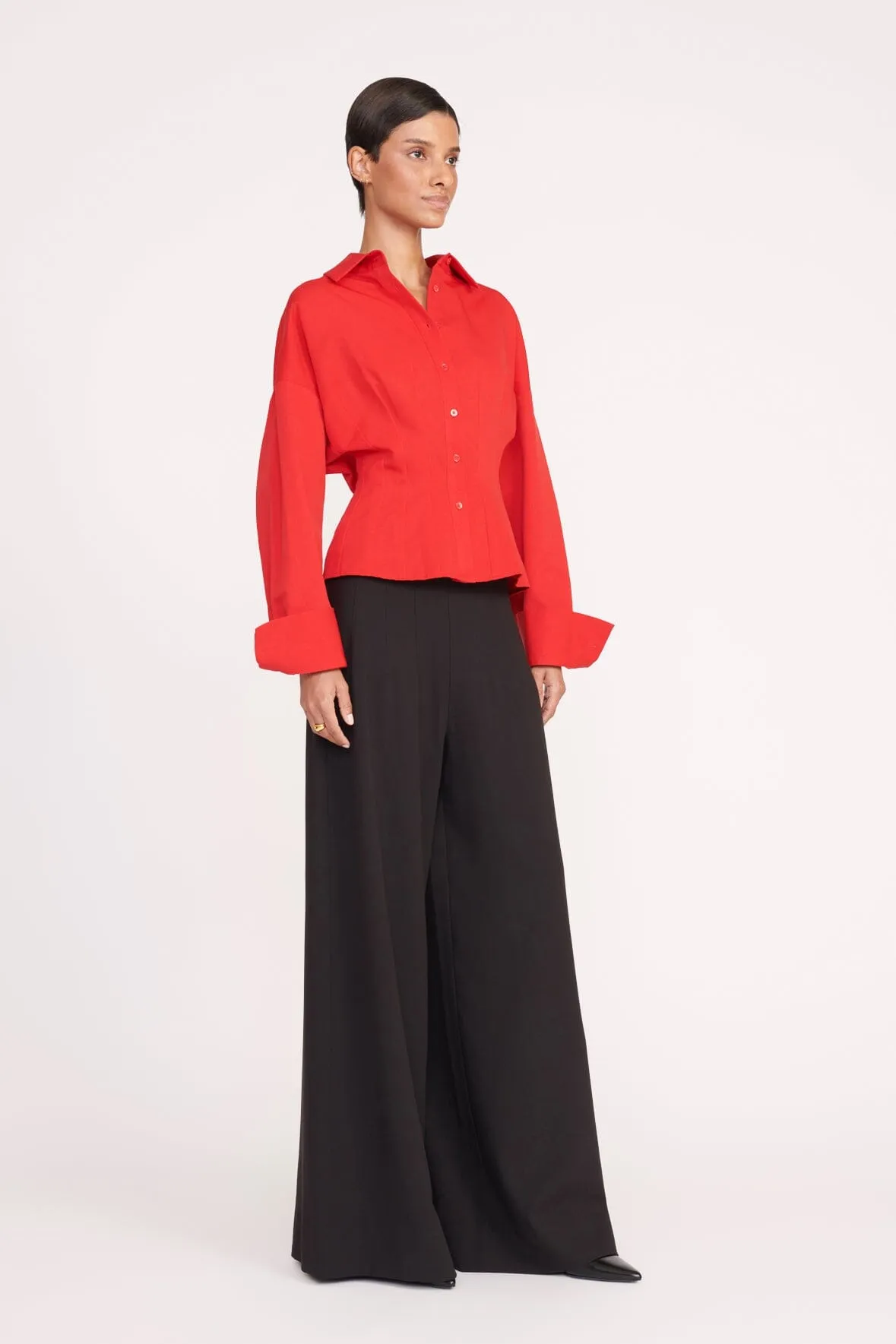 OPHELIA TOP | POINSETTIA sold by STAUD product image thumbnail 3