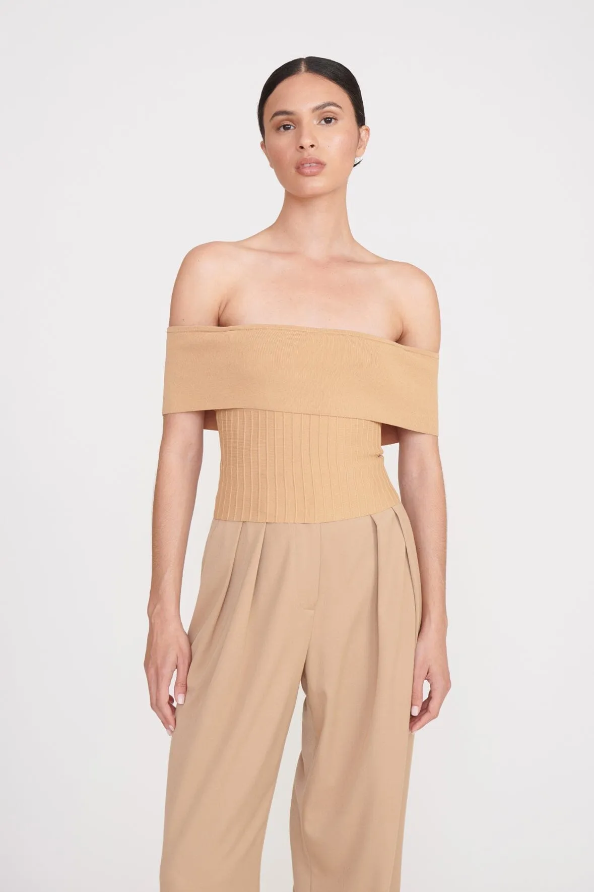 ARTISTRY TOP | CAMEL sold by STAUD