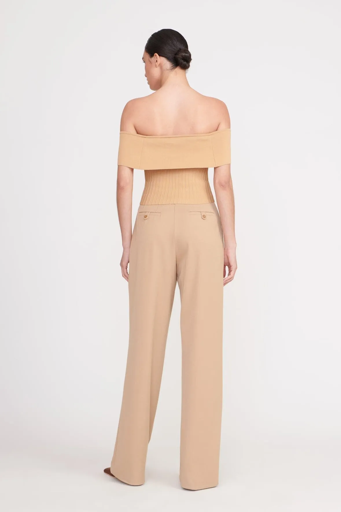 ARTISTRY TOP | CAMEL sold by STAUD product image thumbnail 2
