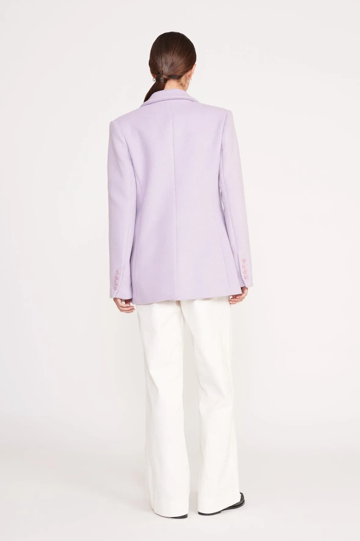 CITY BLAZER | LAVENDER sold by STAUD product image thumbnail 3