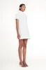 MINI ILANA DRESS | WHITE sold by STAUD