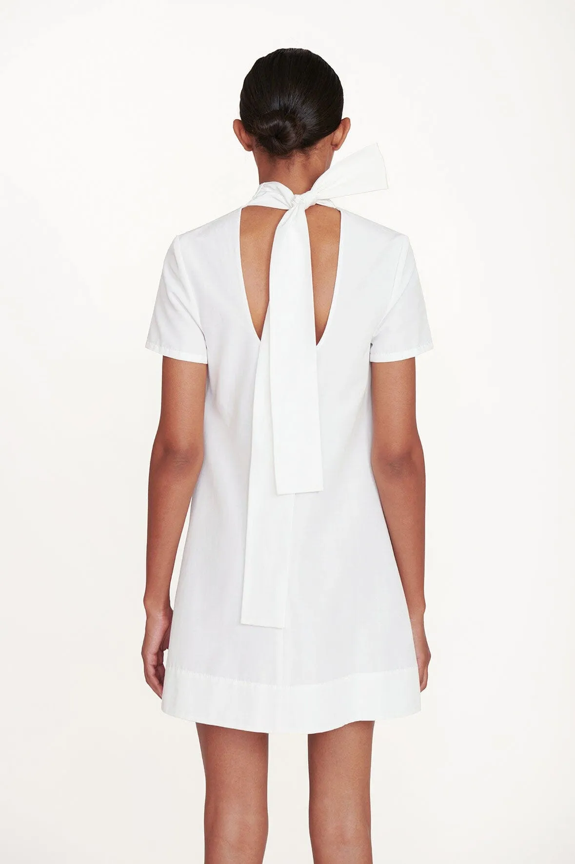 MINI ILANA DRESS | WHITE sold by STAUD product image thumbnail 4