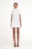 MINI ILANA DRESS | WHITE sold by STAUD