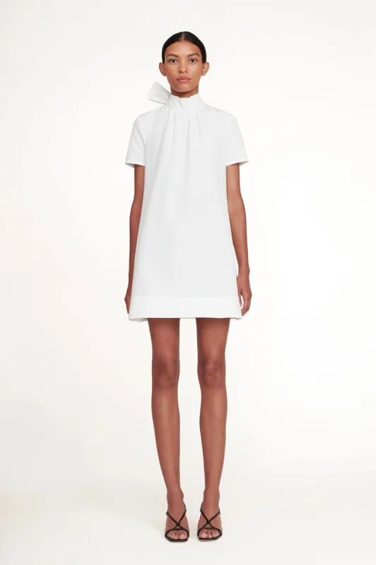 MINI ILANA DRESS | WHITE sold by STAUD