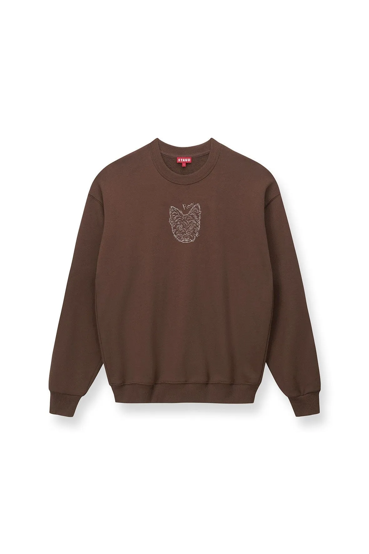 CUSTOM STAUD x C.BONZ OVERSIZED SWEATSHIRT | BROWN sold by STAUD product image thumbnail 2