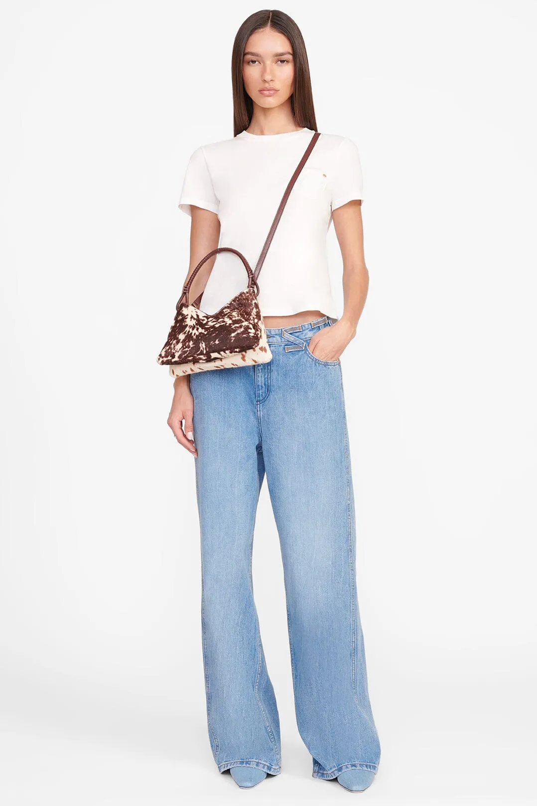 VALERIE SHOULDER BAG | MIXED HAIRCALF sold by STAUD product image thumbnail 2