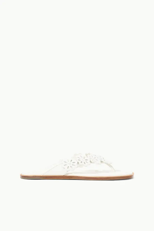 DANTE FLORAL THONG SLIDE | PAPER sold by STAUD