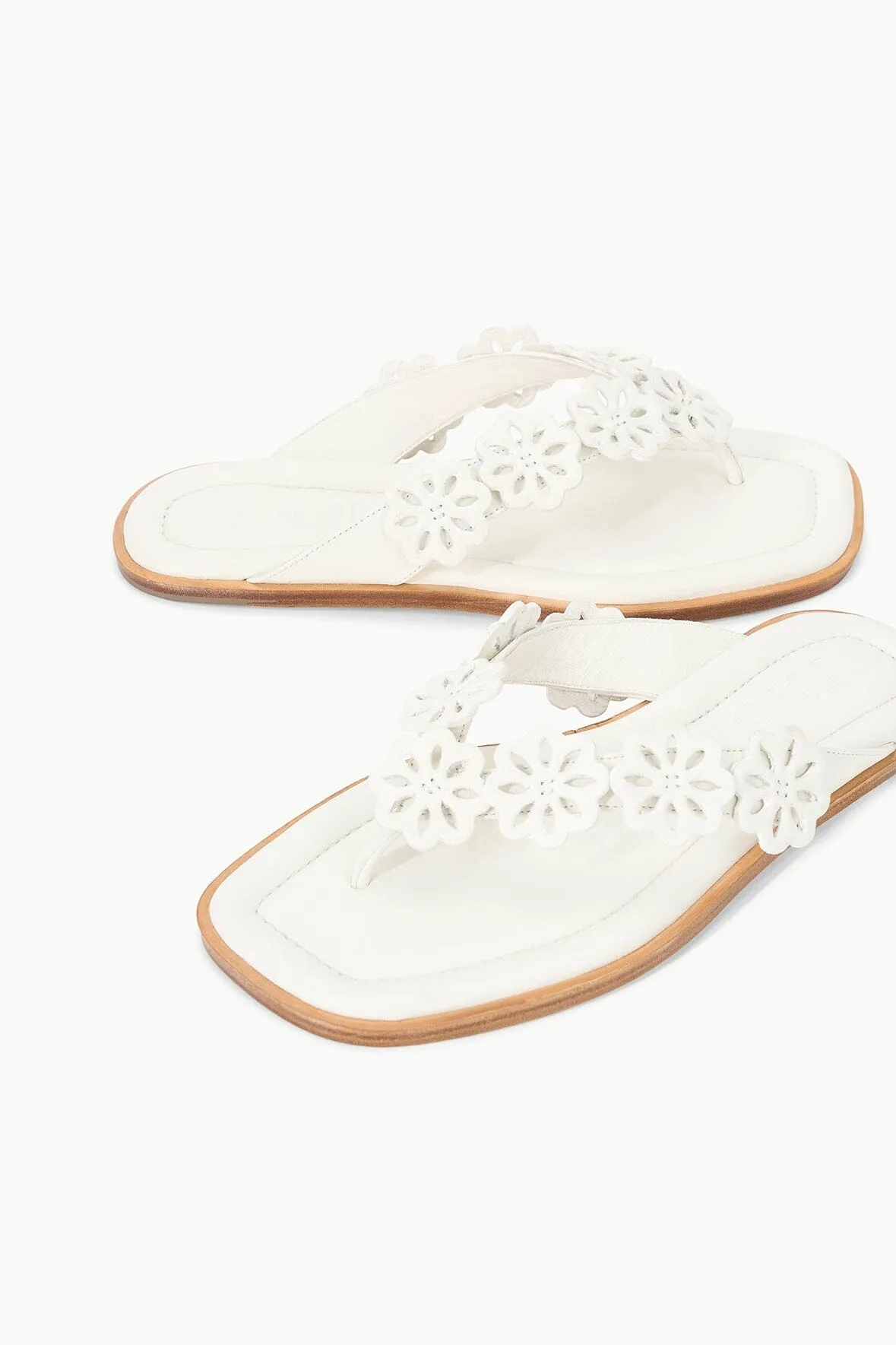 DANTE FLORAL THONG SLIDE | PAPER sold by STAUD product image thumbnail 2