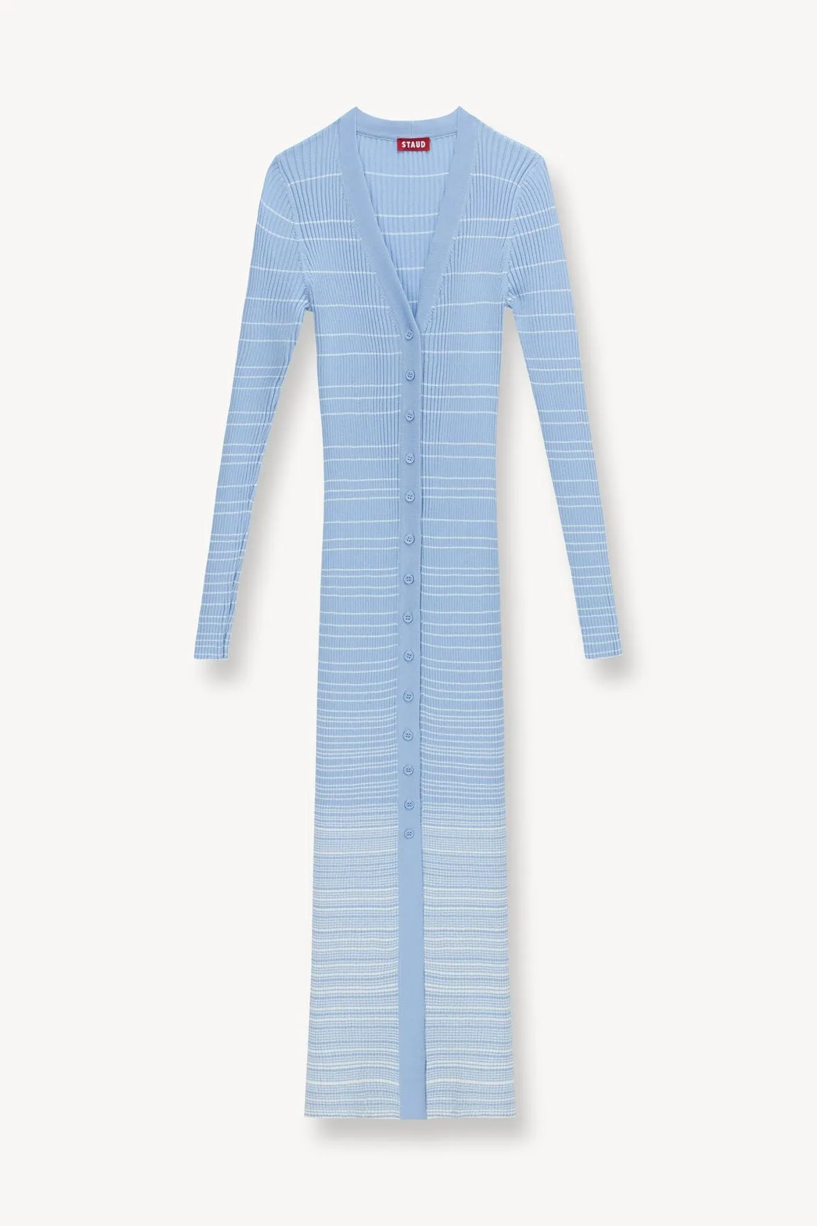 SHOKO SWEATER | FRENCH BLUE WHITE sold by STAUD product image thumbnail 5