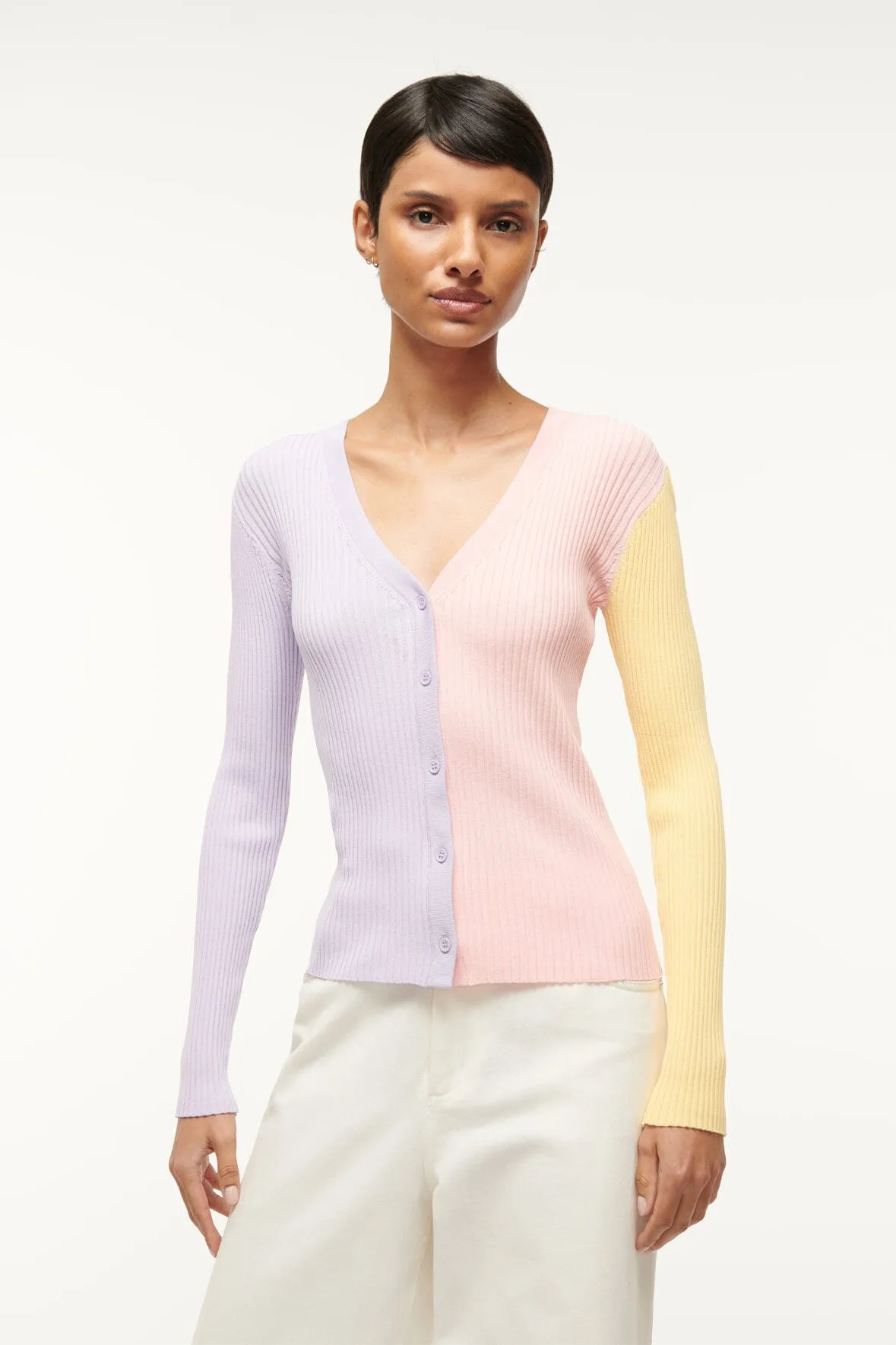 CARGO SWEATER | PINK SHERBET sold by STAUD