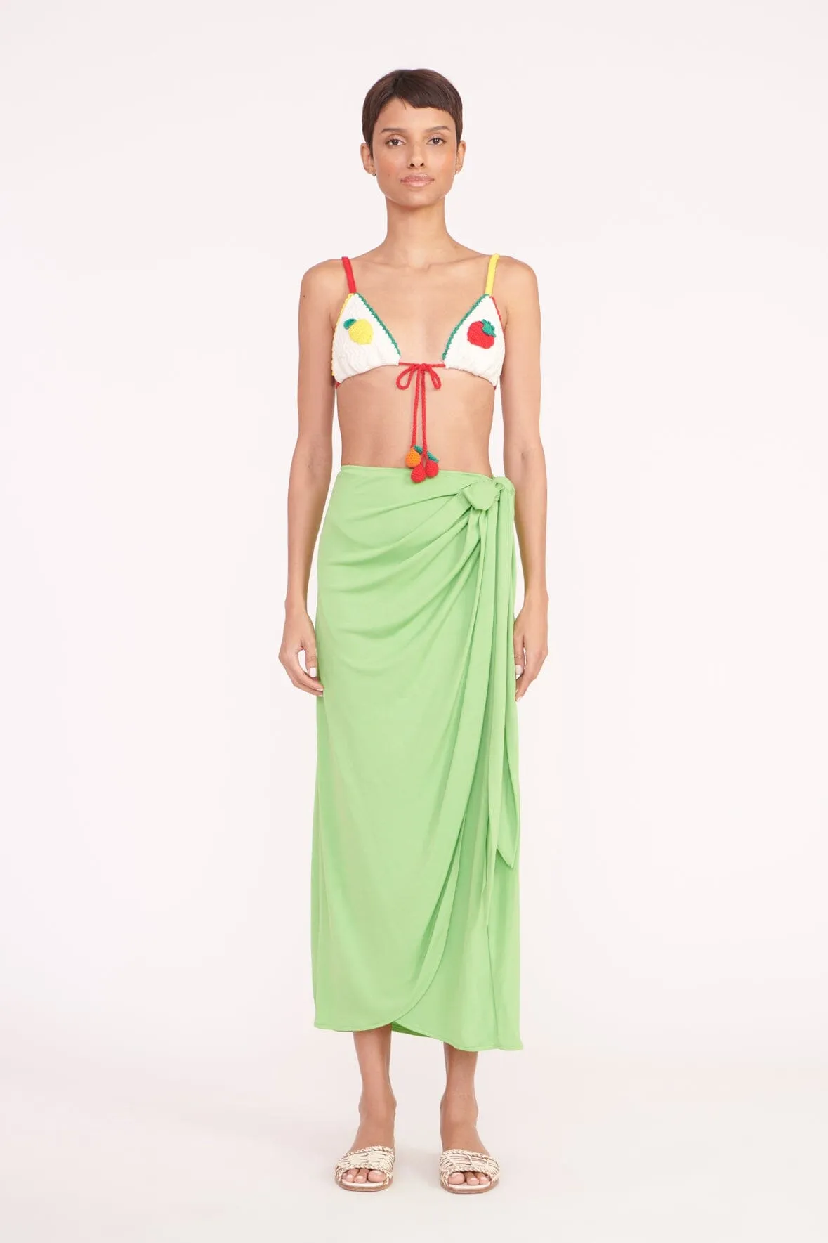 ANGELICA SKIRT | KIWI sold by STAUD