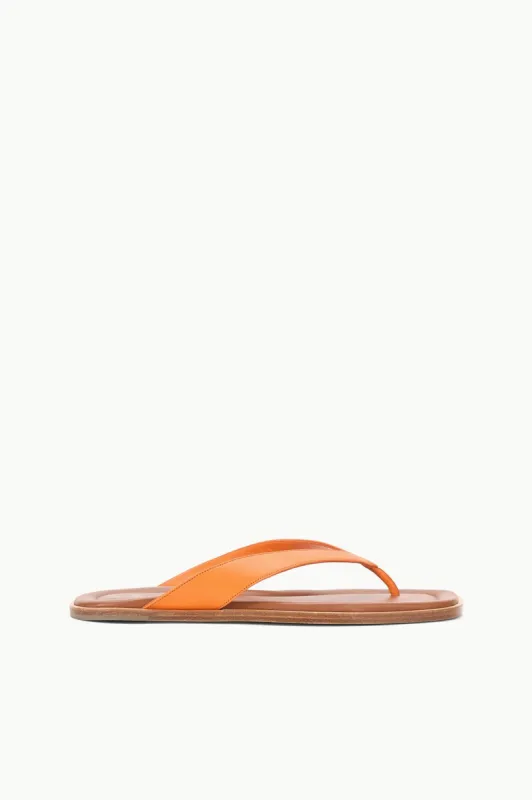 DANTE THONG SLIDE | CLEMENTINE TAN sold by STAUD