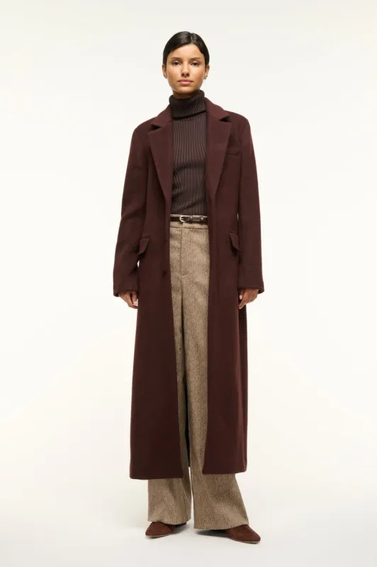 SANZA COAT | BARK sold by STAUD