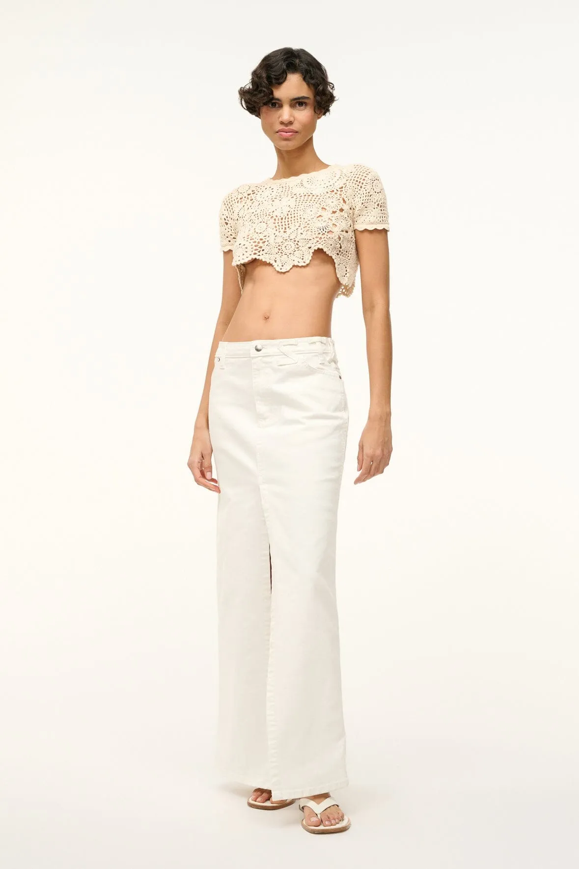 STARLIGHT TOP | BUTTERCREAM sold by STAUD product image thumbnail 2