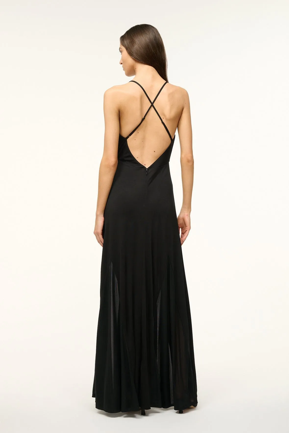 FLEUR DRESS | BLACK sold by STAUD product image thumbnail 4