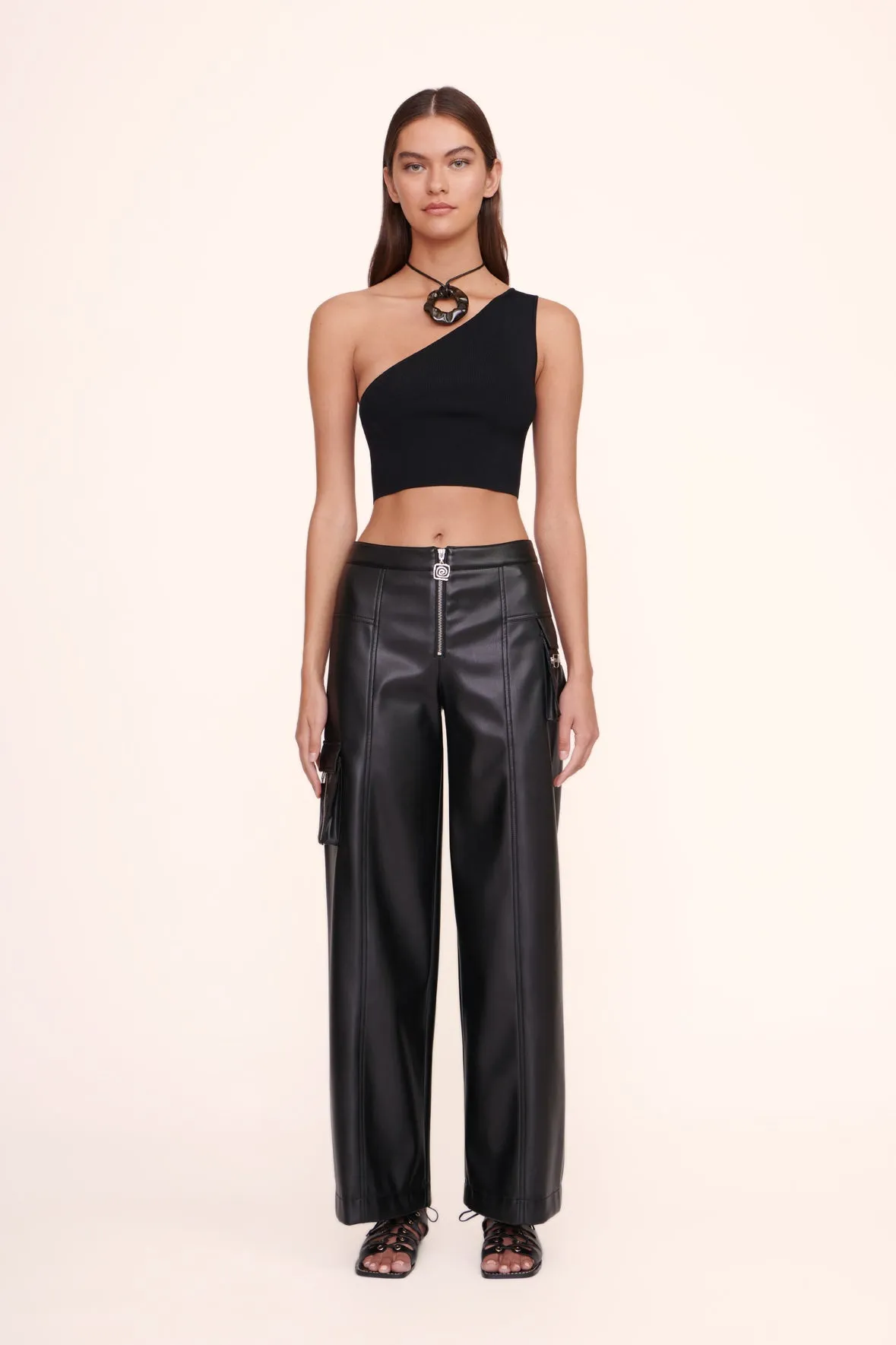 LEXI TOP | BLACK sold by STAUD product image thumbnail 3