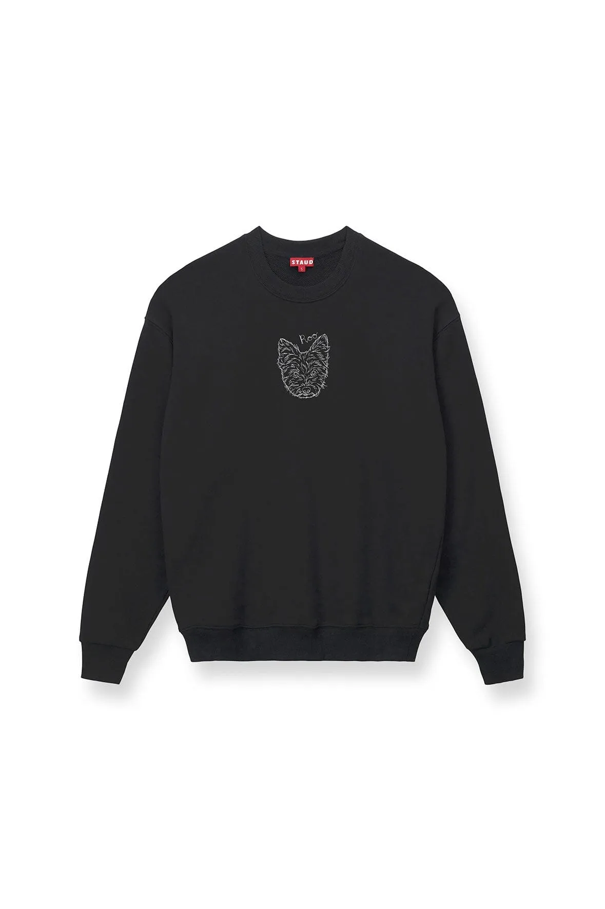 CUSTOM STAUD x C.BONZ OVERSIZED SWEATSHIRT | BLACK sold by STAUD product image thumbnail 2