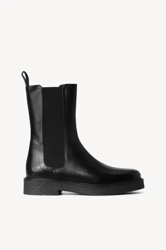 PALAMINO BOOT | BLACK sold by STAUD