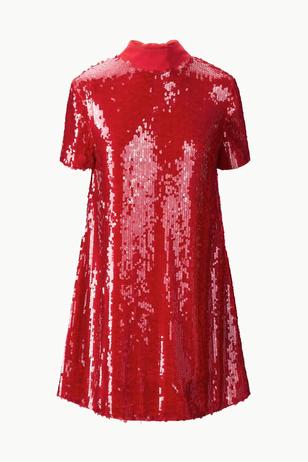 MINI ILANA DRESS | POINSETTIA SEQUINS sold by STAUD product image thumbnail 5