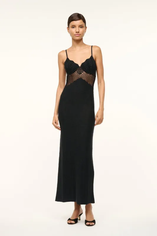 TARA DRESS | BLACK sold by STAUD