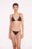 ALEXIS TRIANGLE TOP | BLACK sold by STAUD