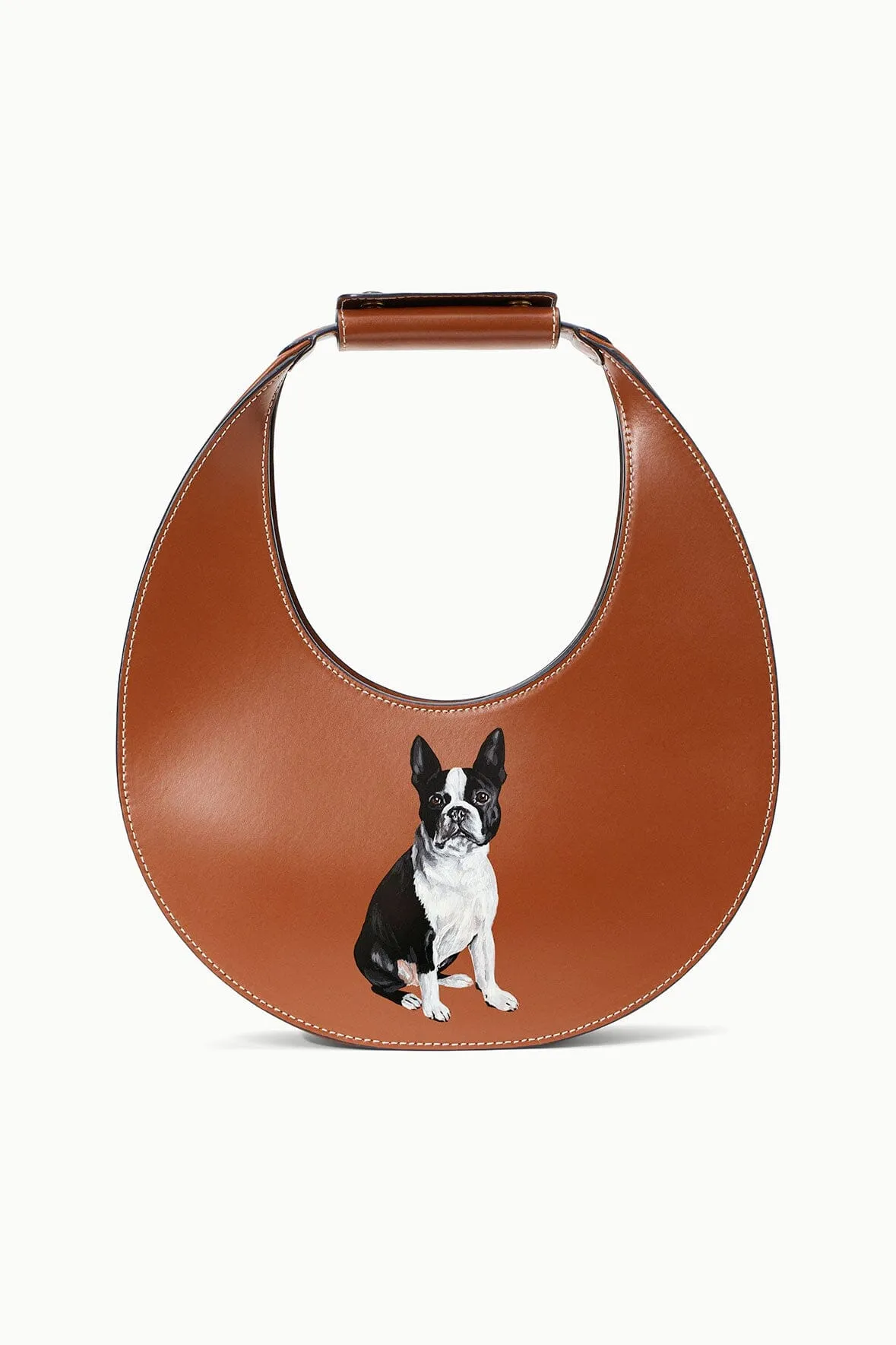 CUSTOM MOON BAG | TAN sold by STAUD