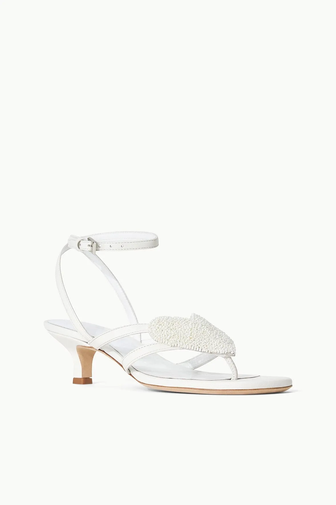 AMOUR KITTEN HEEL | PAPER sold by STAUD product image thumbnail 3