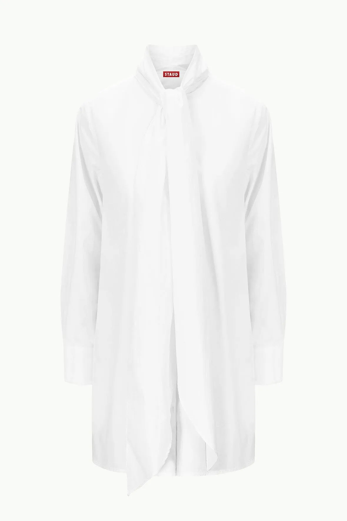 MARYN DRESS | WHITE sold by STAUD product image thumbnail 5