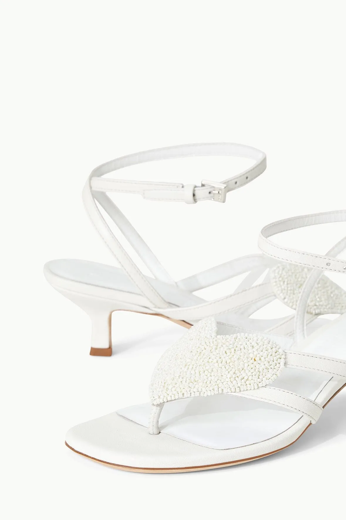 AMOUR KITTEN HEEL | PAPER sold by STAUD product image thumbnail 5