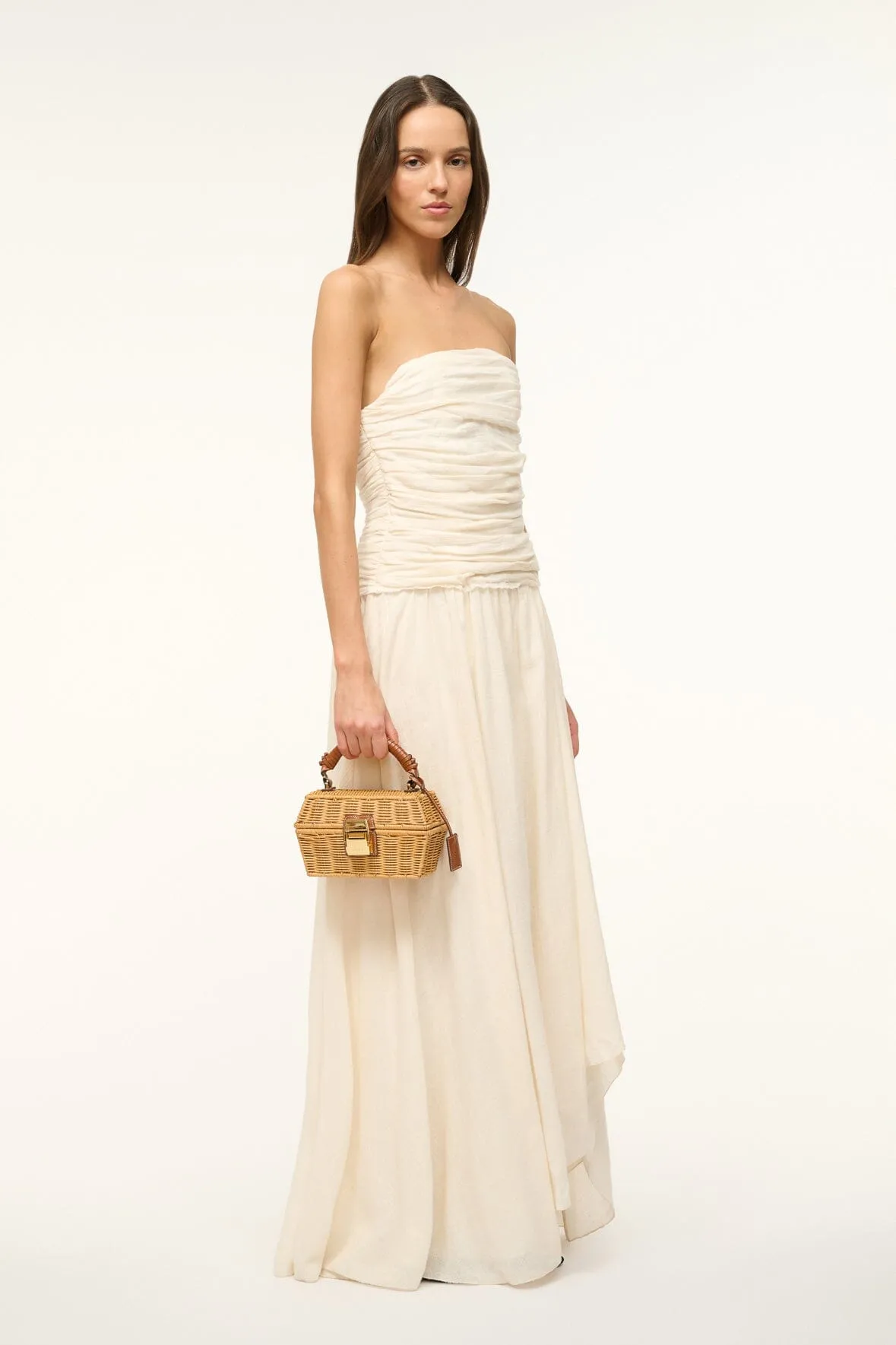 WICKER TACKLE BOX BAG | NATURAL sold by STAUD product image thumbnail 2