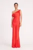 ASHANTI DRESS | RED ROSE sold by STAUD