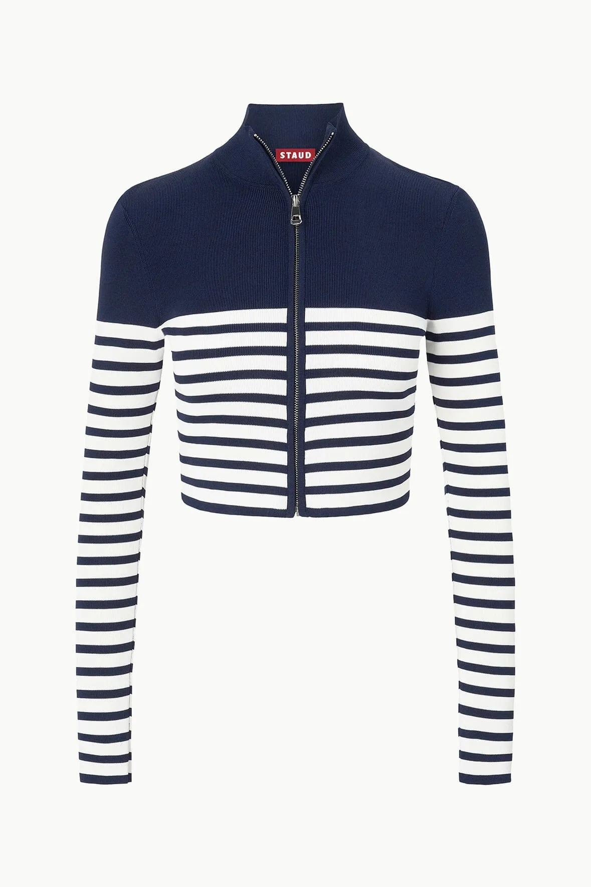 RAFT TOP | NAVY WHITE sold by STAUD product image thumbnail 4